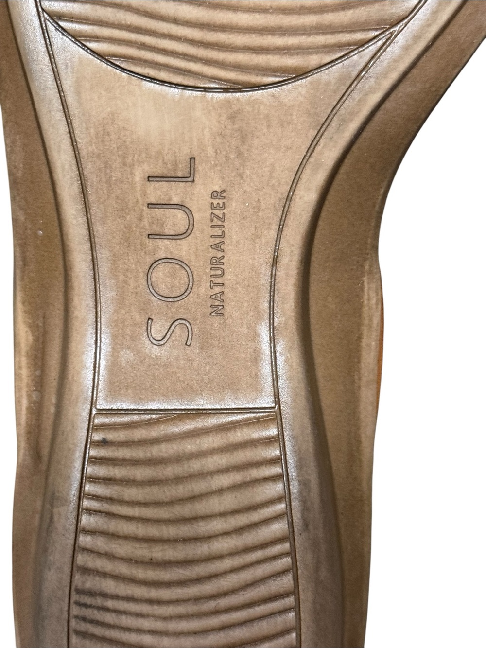 SOUL Naturalizer Womens Shakina Sandals Metallic Gold 8.5 - Picture 6 of 8